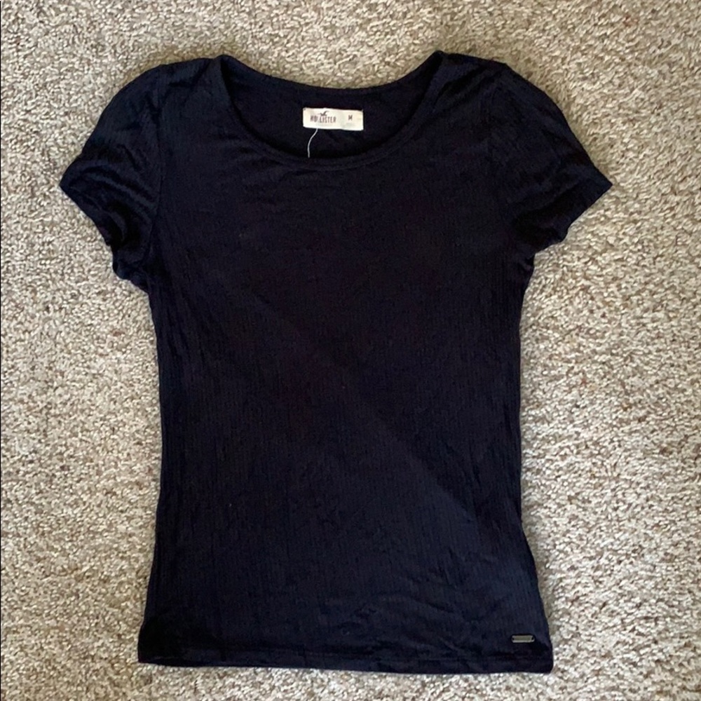 Hollister Black Tee